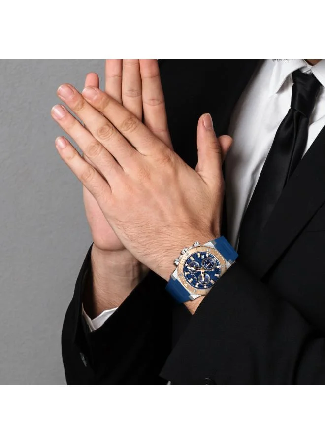 Quantum  Men's Silicone Analog Watch HNG1232.599 - 44 mm for Men | Best Price UAE